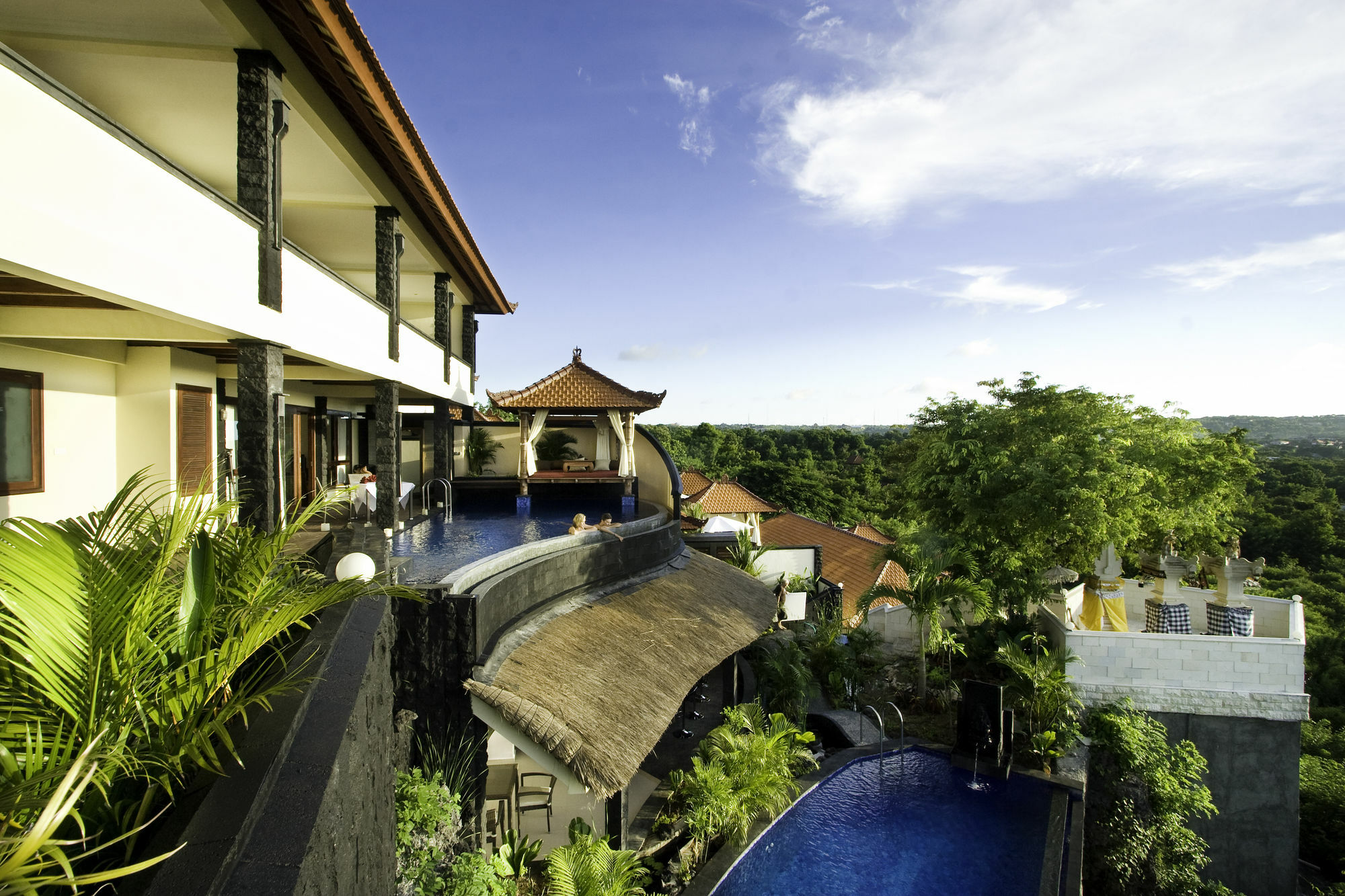 Jimbaran Cliffs Private Pool Hotel & Spa Exteriör bild