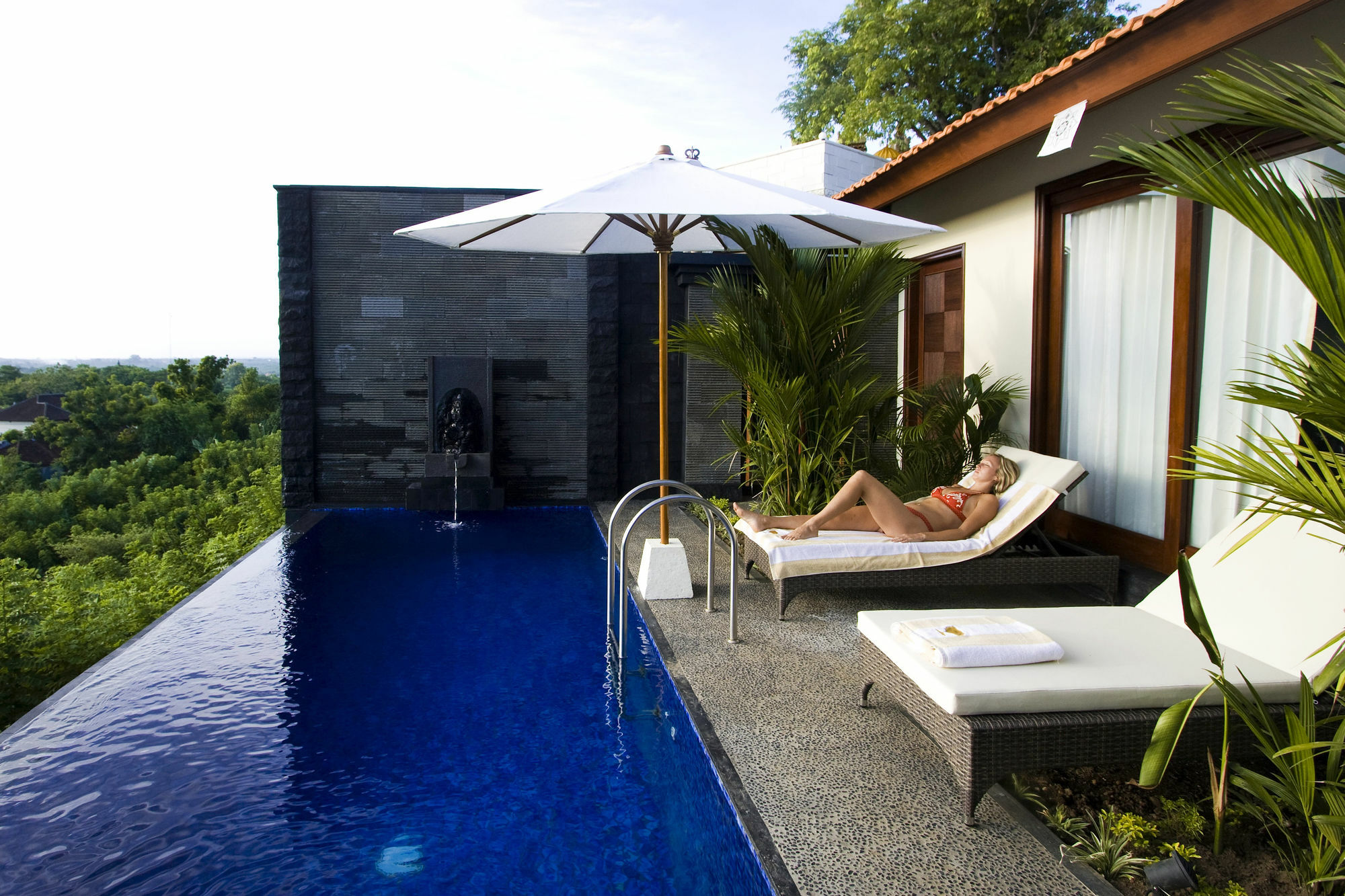 Jimbaran Cliffs Private Pool Hotel & Spa Exteriör bild